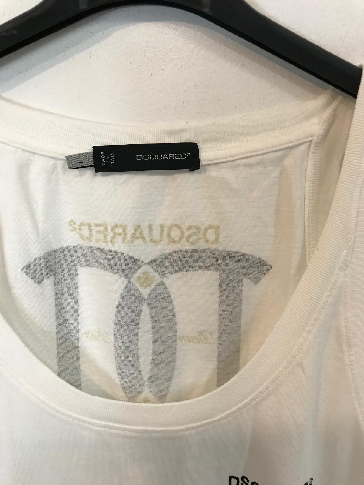 DSQUARED2. Camiseta sin mangas logo