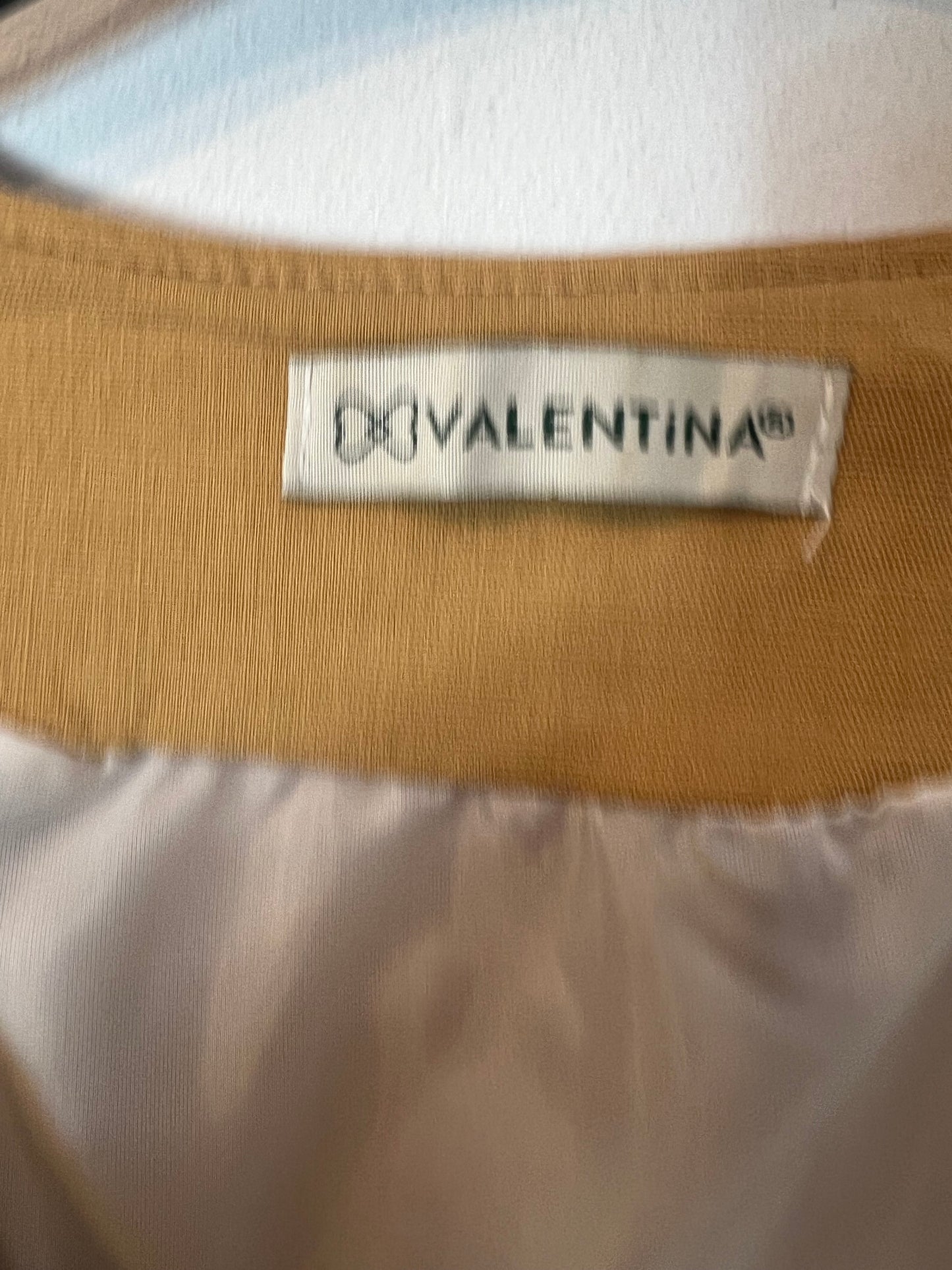 VALENTINA. Total mustard look with cotton Tl (m/l)