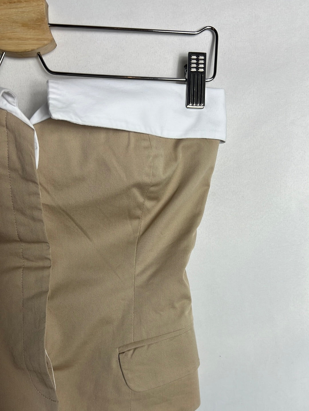 ZARA. Top palabra de honor T.xs