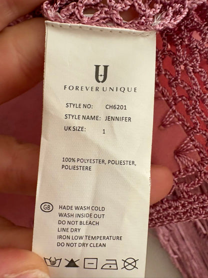 FOREVER UNIQUE. Chaqueta corta flecos