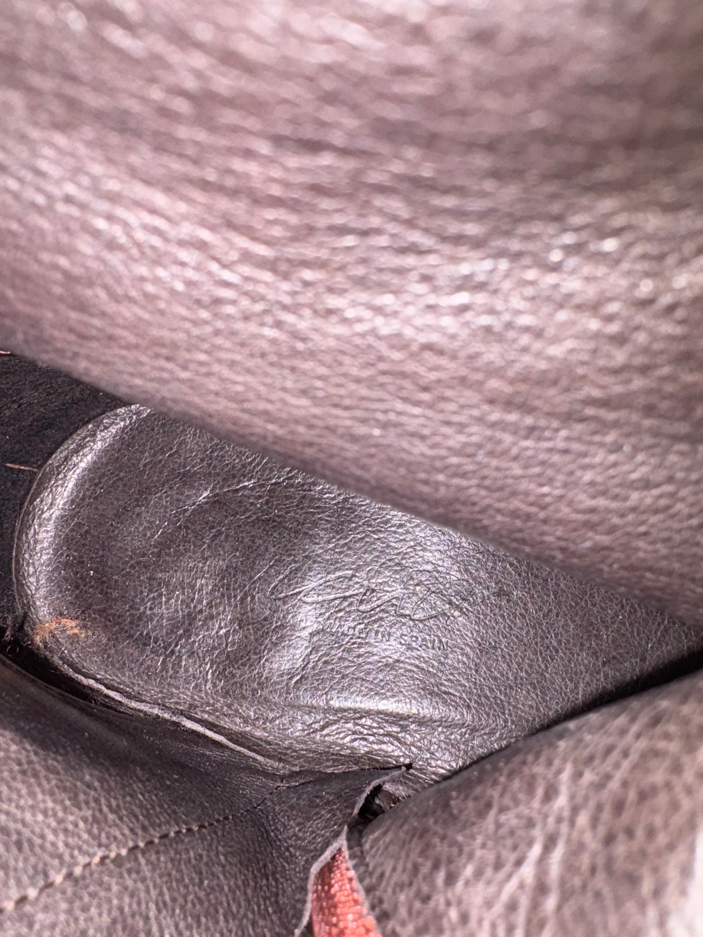 MICUIR. Botines piel efecto mocasín. T 38