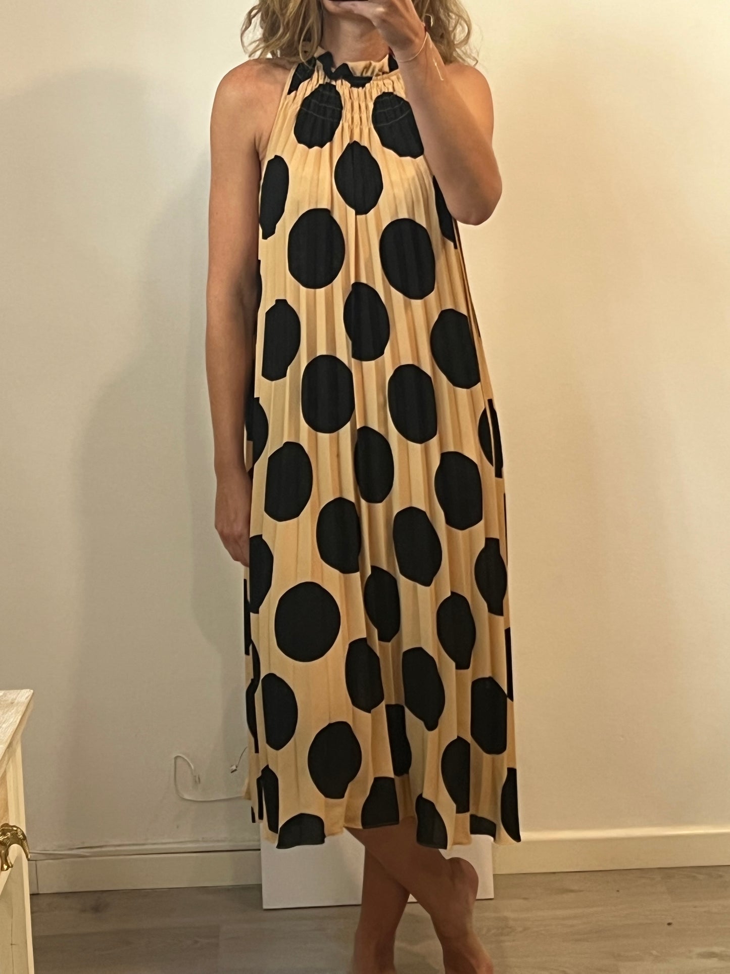 SFERA. Ts pleated midi dress