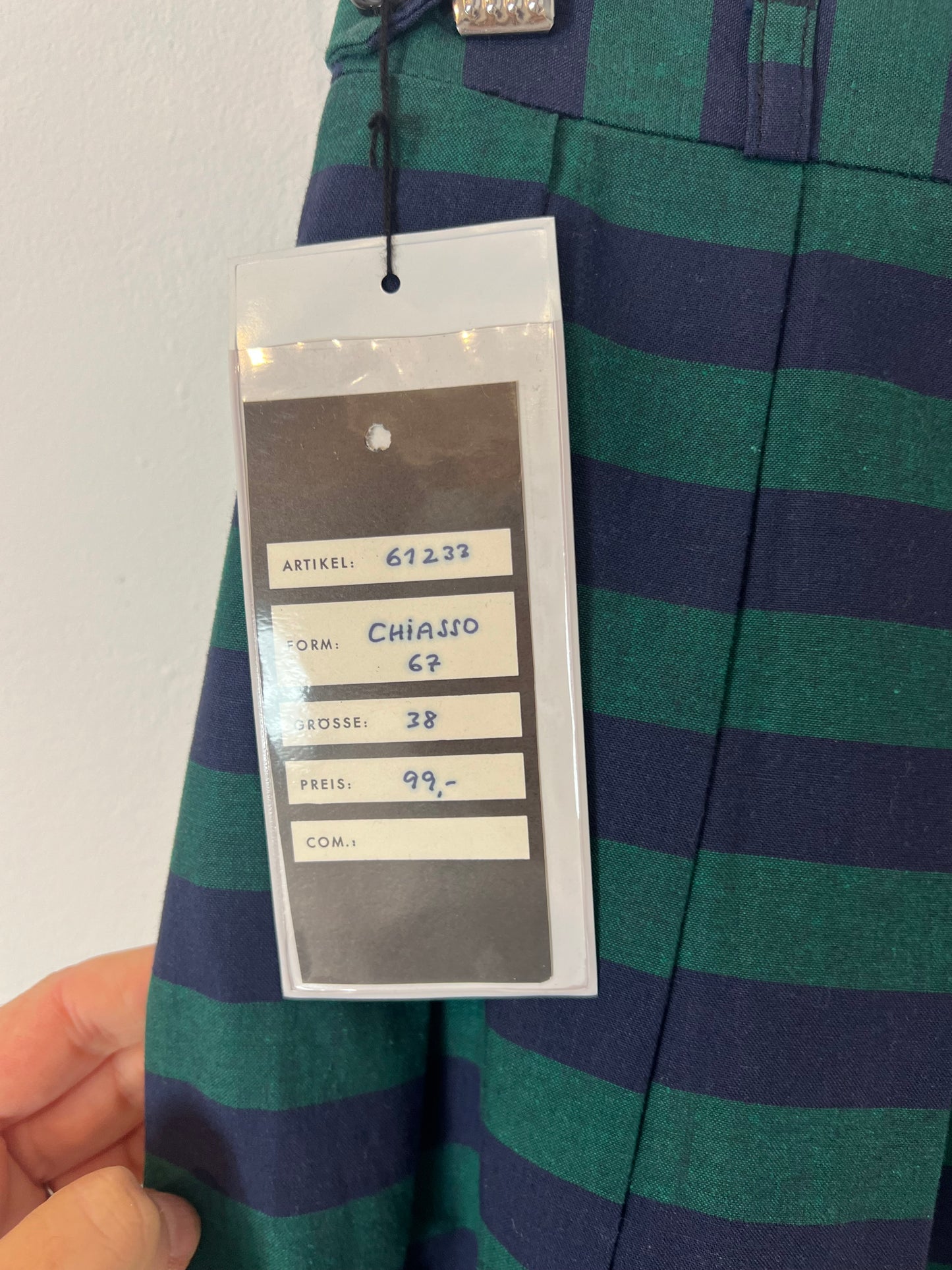 WINDSOR. Striped midi skirt. T 38