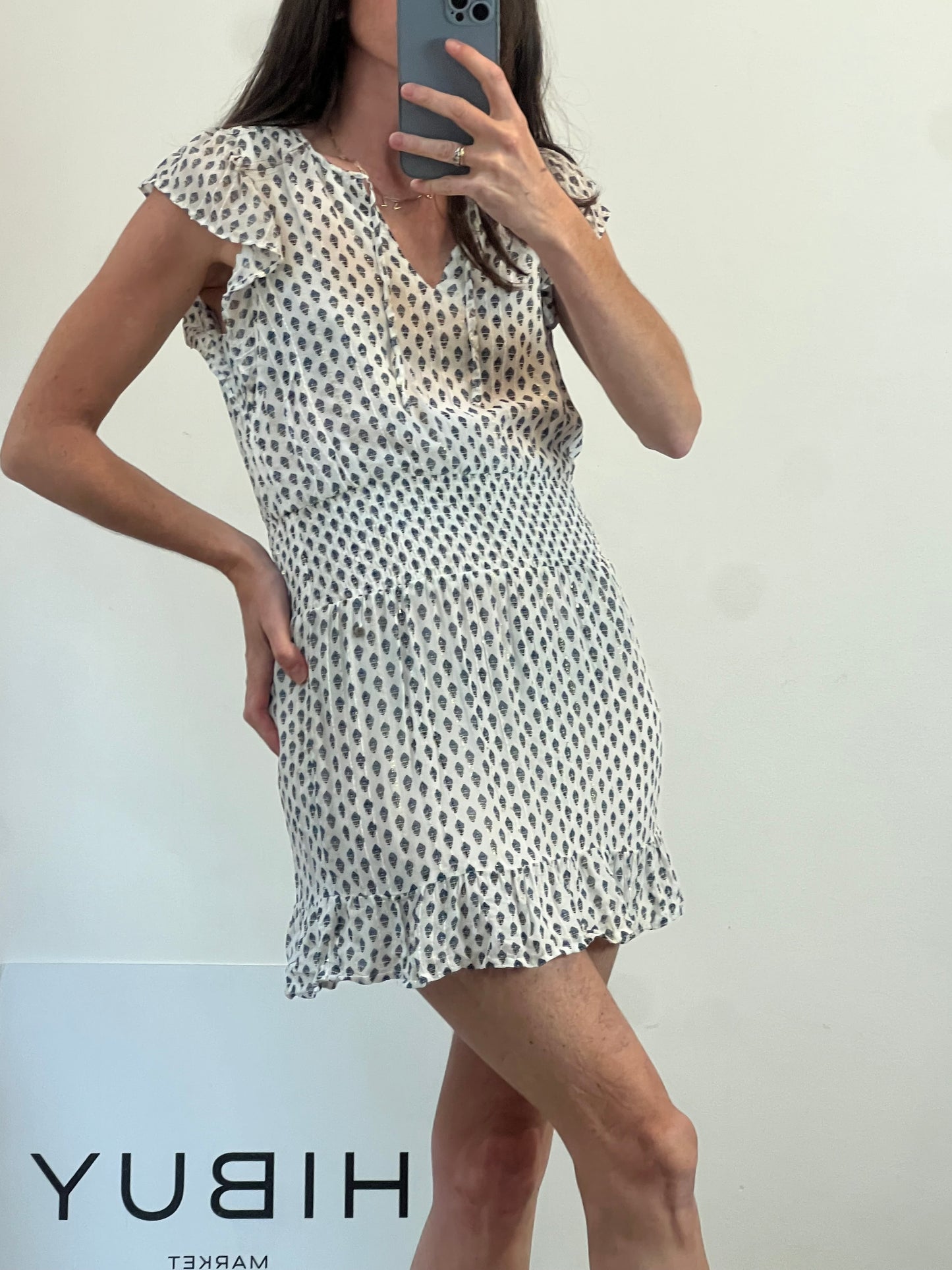 BROWNIE. Vestido corto estampado