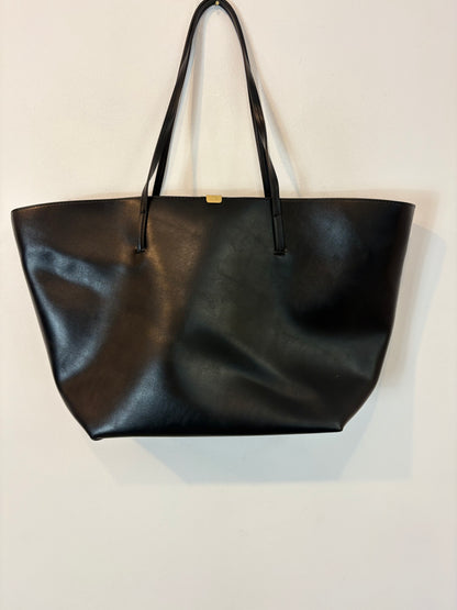 MANGO. Bolso shopper negro