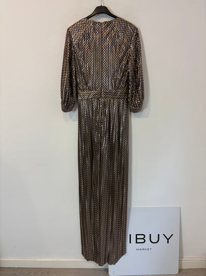 BA&SH. Vestido largo plisado fiesta