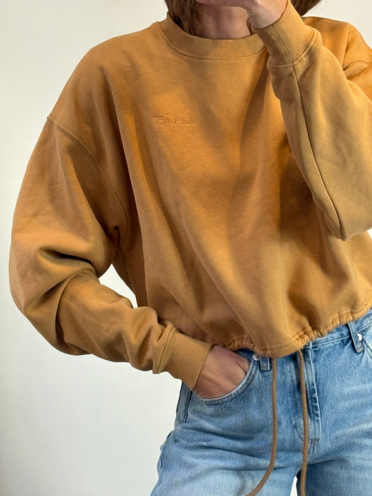 ZARA. Flowy green trousers T.xs