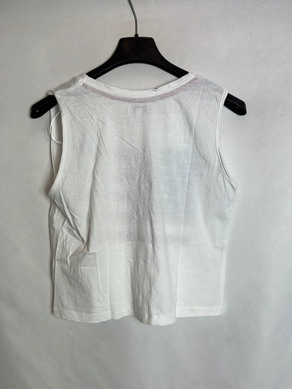 INSIDE. Flag Crop Tank Top. TM