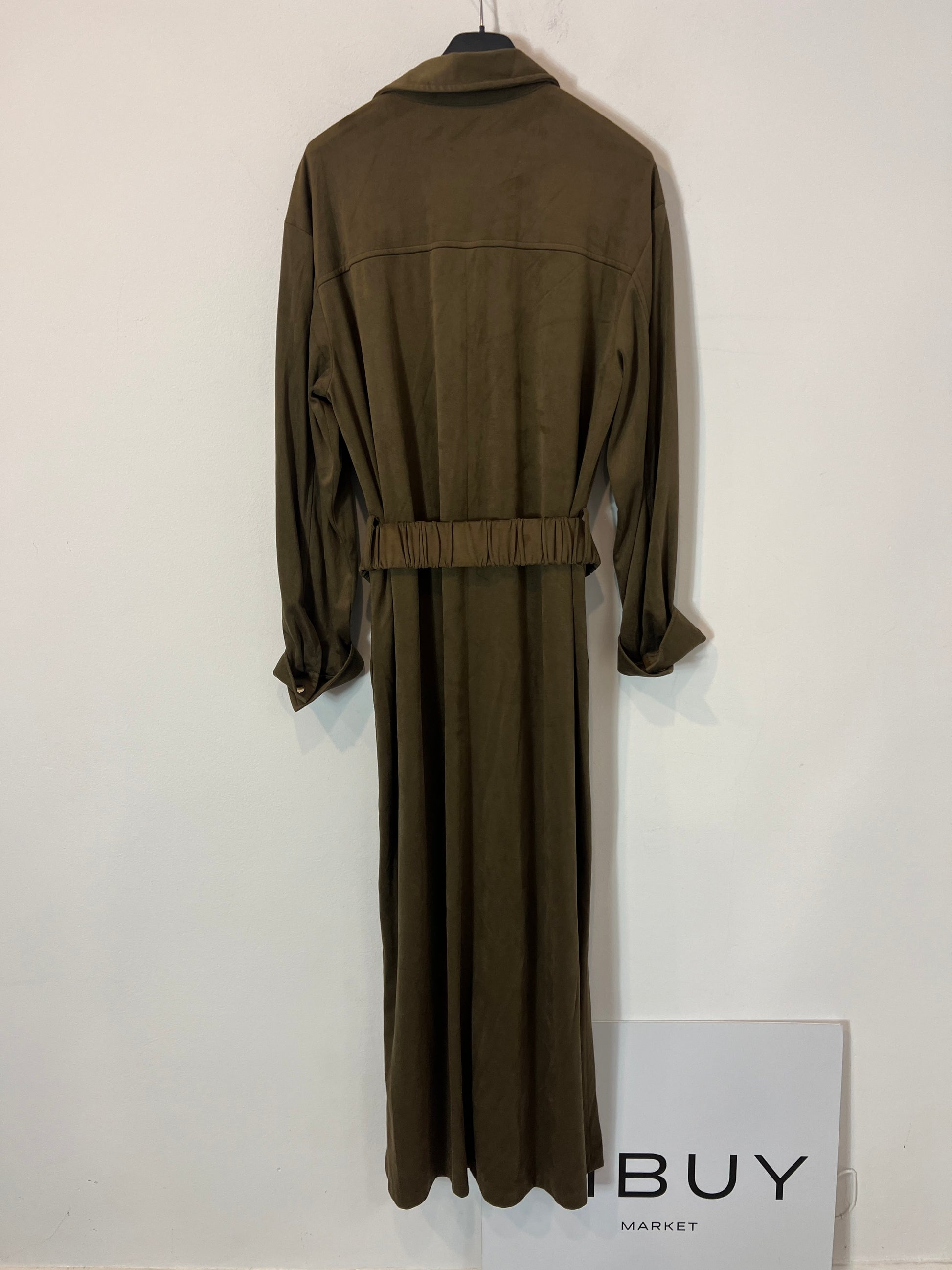ZARA. Long faux leather shirt dress. XS (S) Hibuy market ZARA. Long faux leather shirt dress. XS (S) Hibuy market