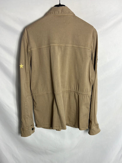 REIKO. Camel jacket with pockets. TL