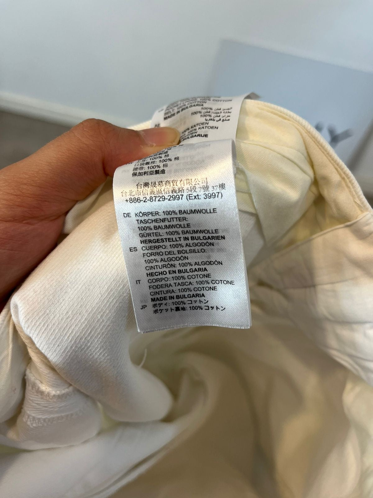 SANDRO. Wide-leg white denim. Size 38