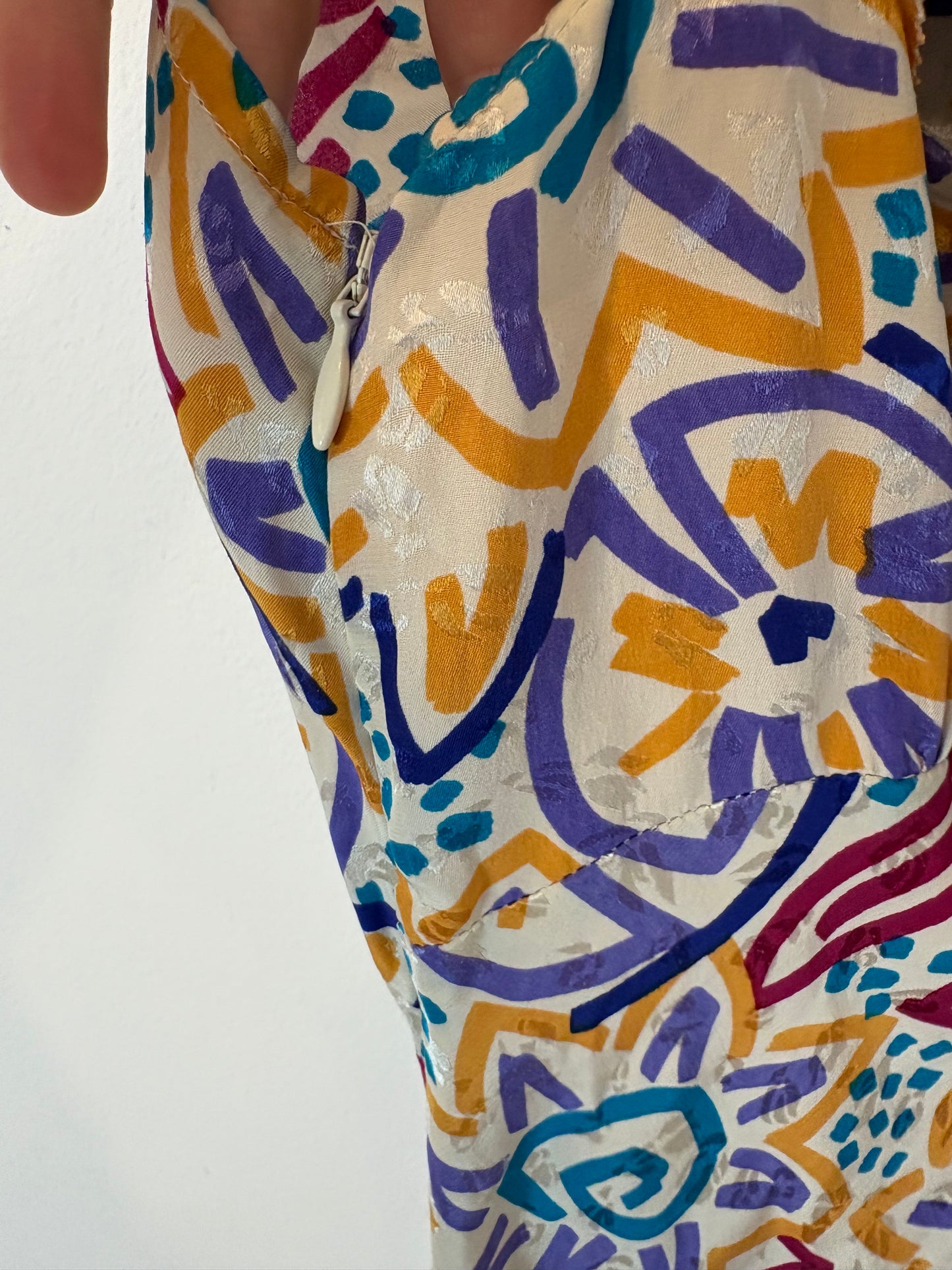 INTROPIA.Vestido largo estampado colores