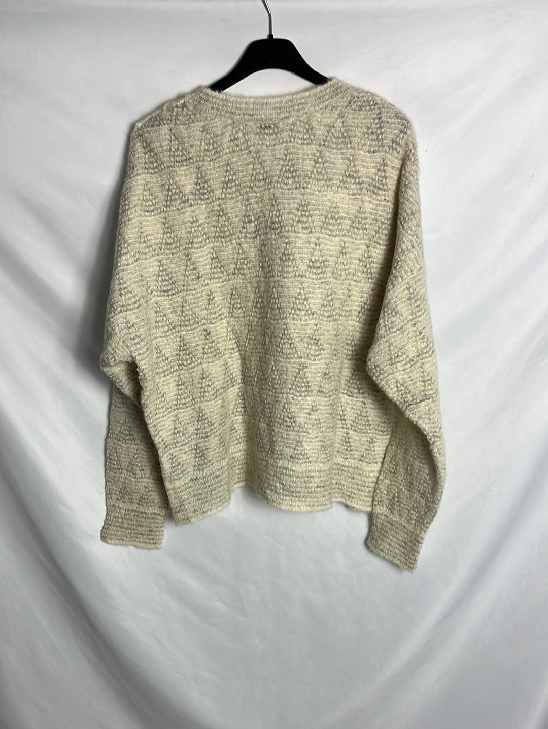 IRO. Textured wool jersey with opening. TM