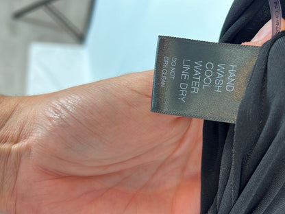 NORMAKAMALI. Black open back Ts jumpsuit