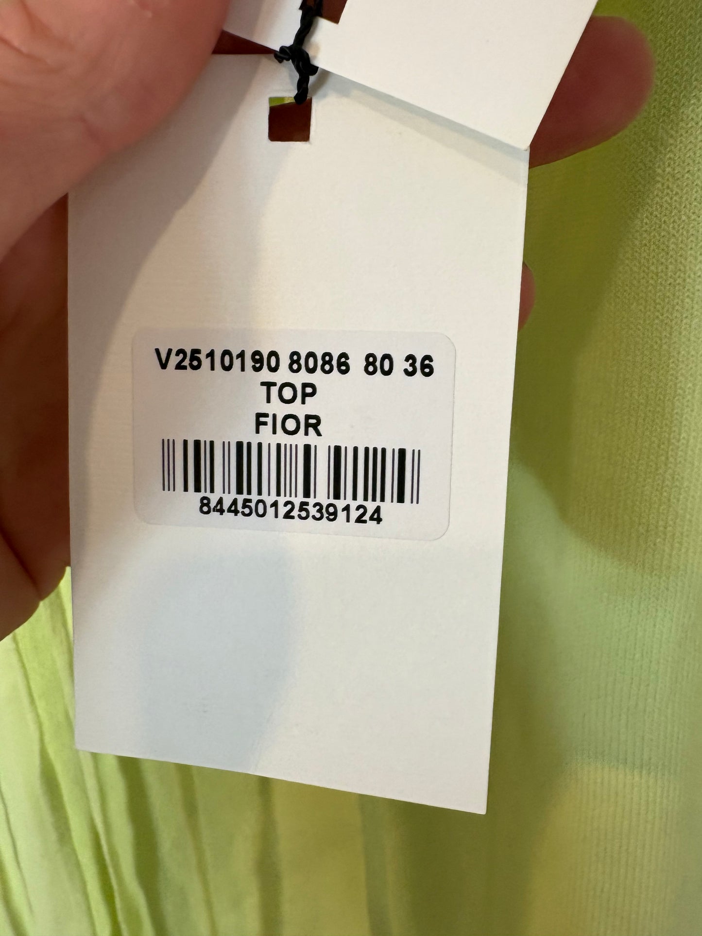 SIMORRA. Top punto flúor