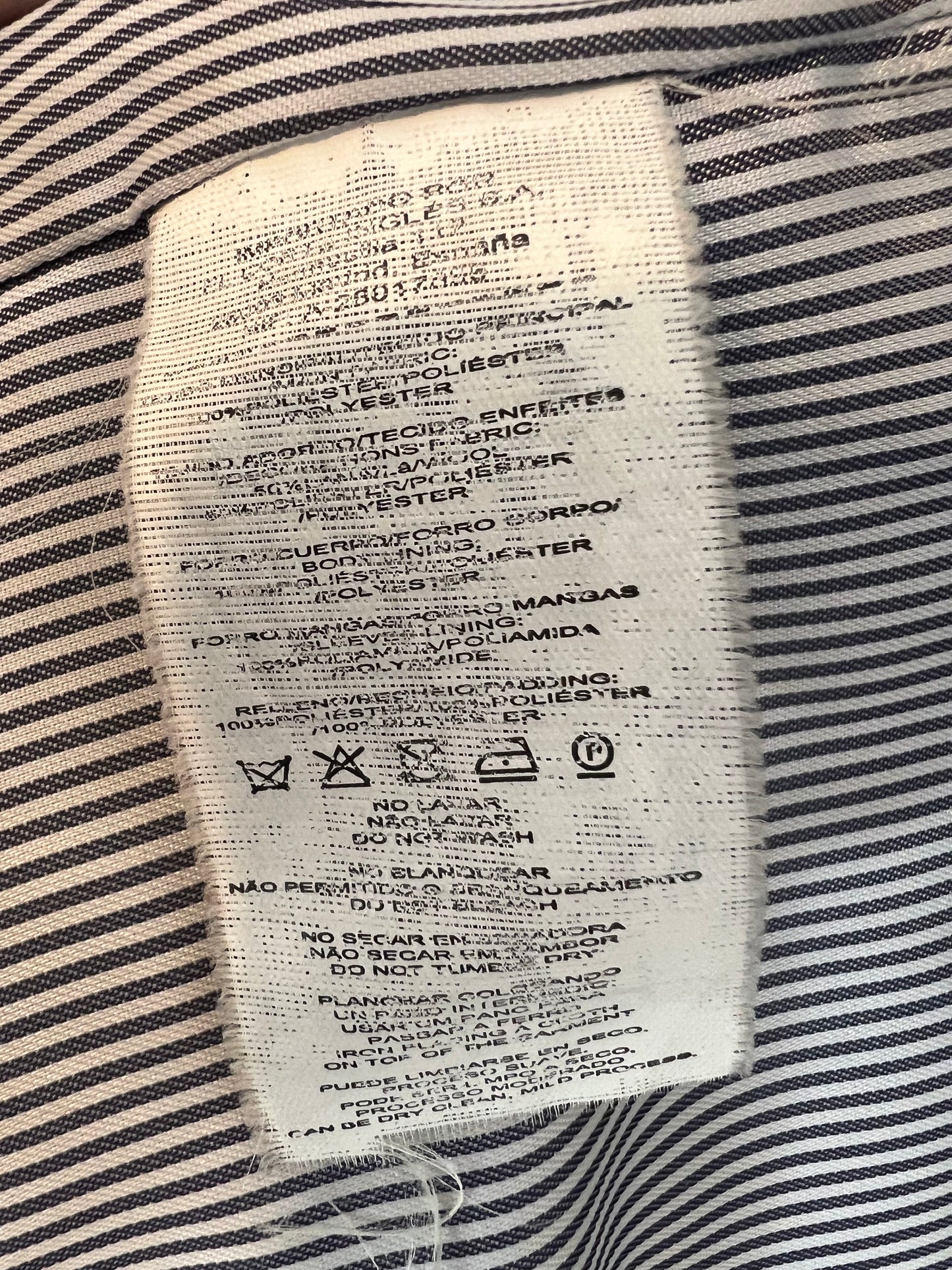 EMIDIO TUCCI. Men's blue double-textured jacket. TM