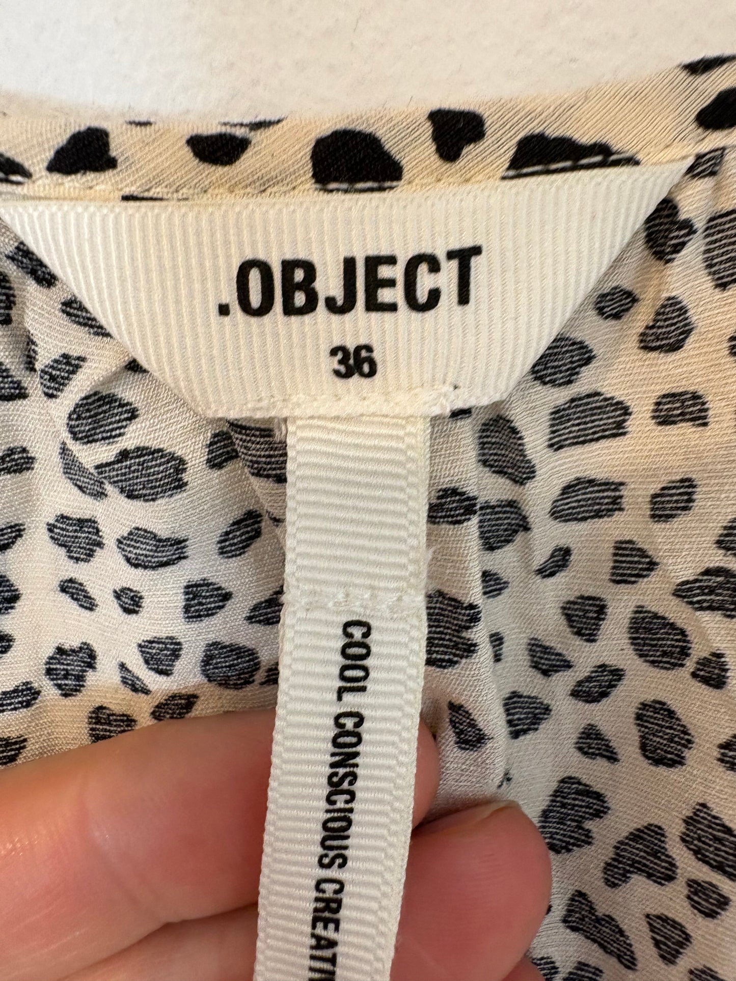 OBJECT. Top fluido estampado. T S