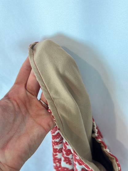 MARY G. Falda estampada asimétrica T.xs