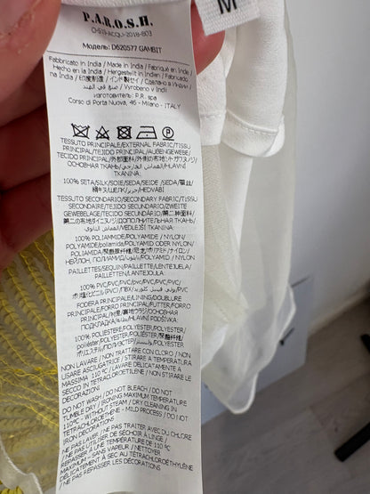 P.A.R.O.S.H. Falda midi tul lentejuelas