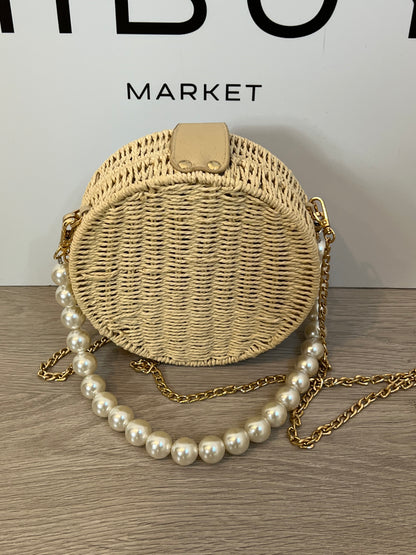 OTRAS. Bolso rafia detalles