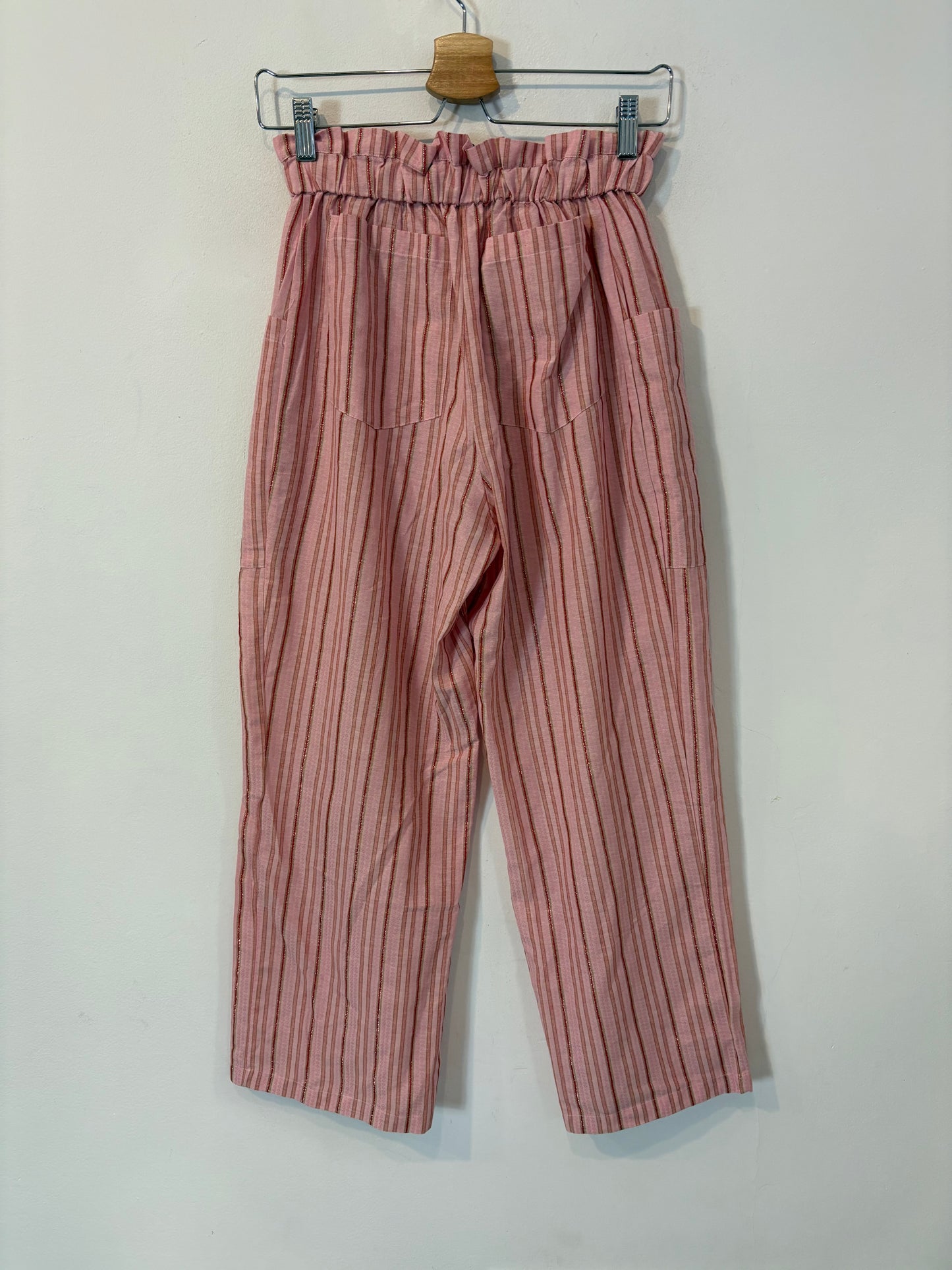 JOSEPHINE. Conjunto rosa rayas mezcla