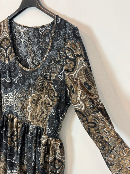 OTRAS. Vestido largo estampado  TU(s/m)