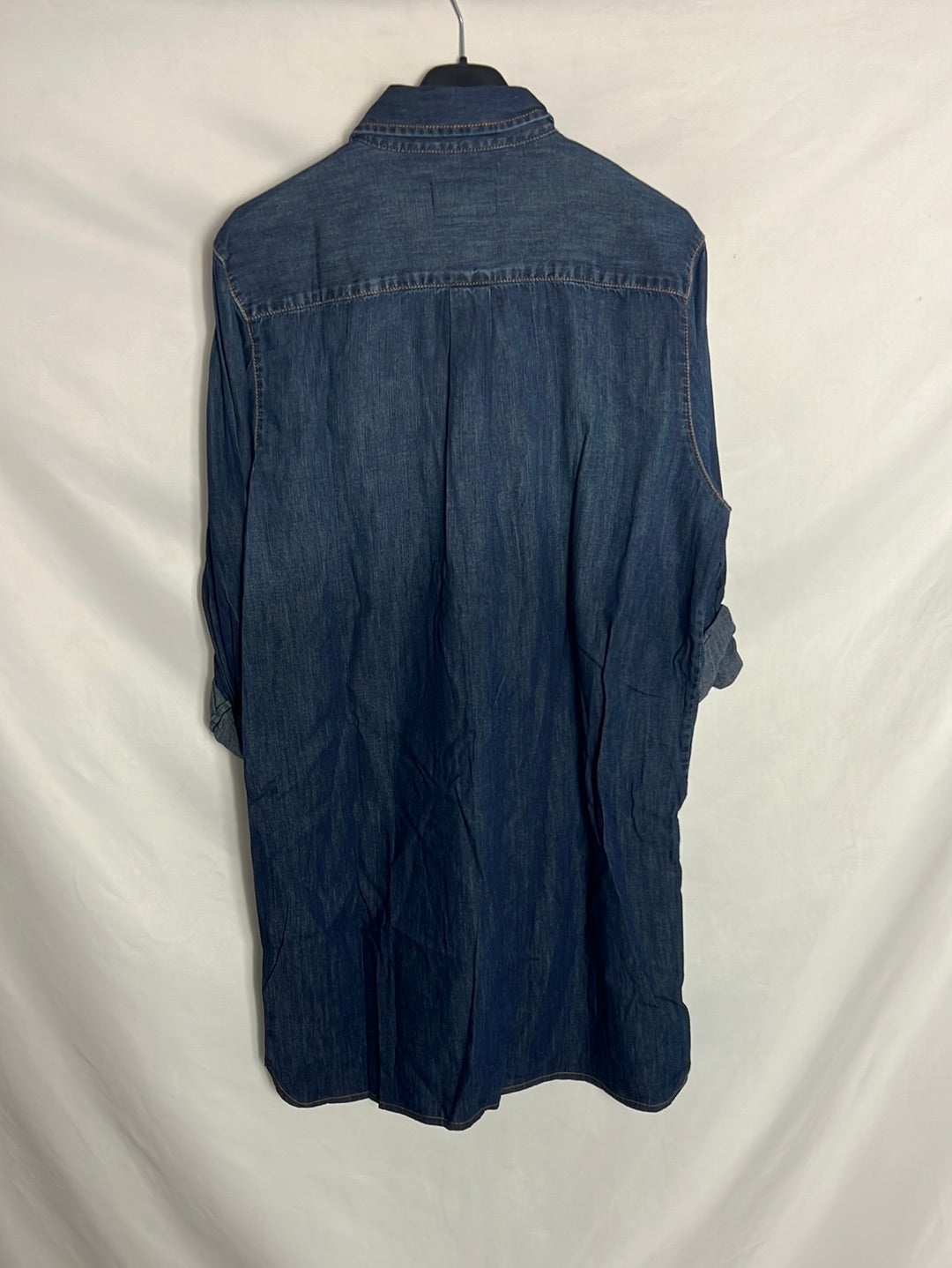 CURRENT ELLIOTT. Denim shirt dress. T2(M)