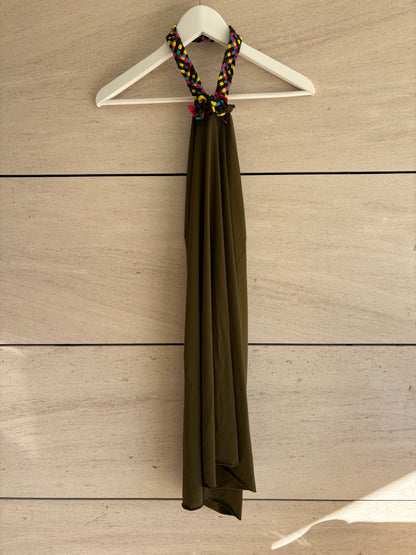 ERES. Vestido corto detalle cuello