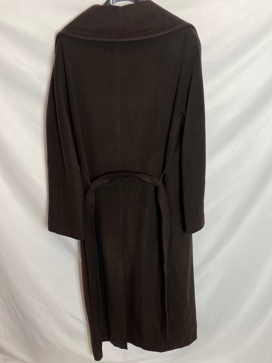 SÍNTESIS. Abrigo lana cinturón. T.42