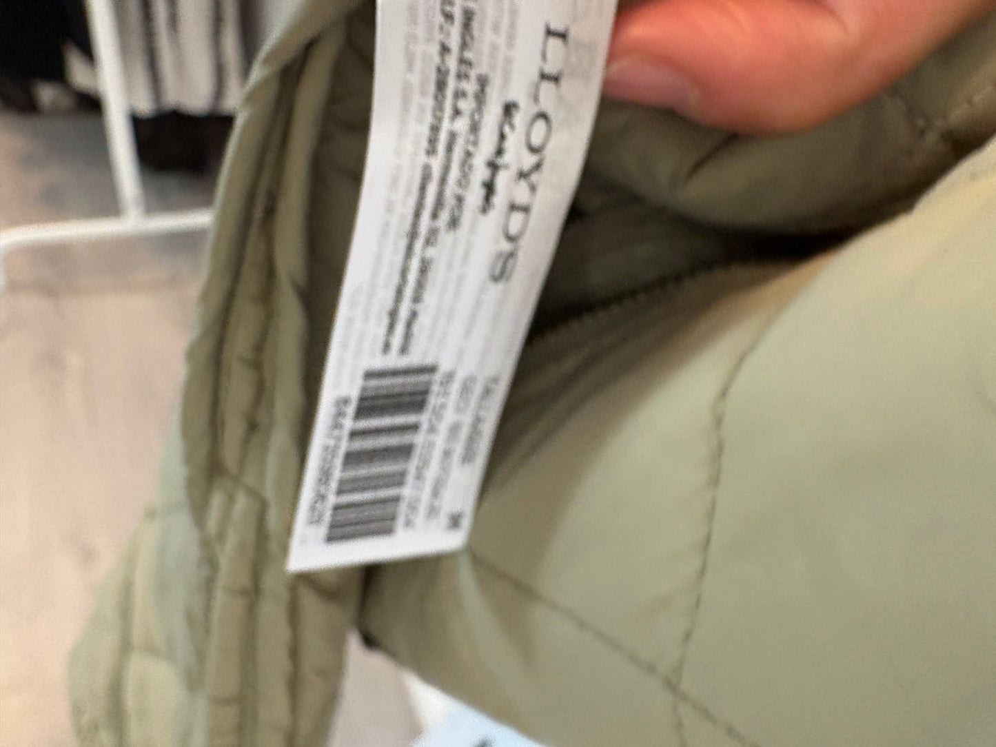 LLOYD´S . Parka larga acolchada