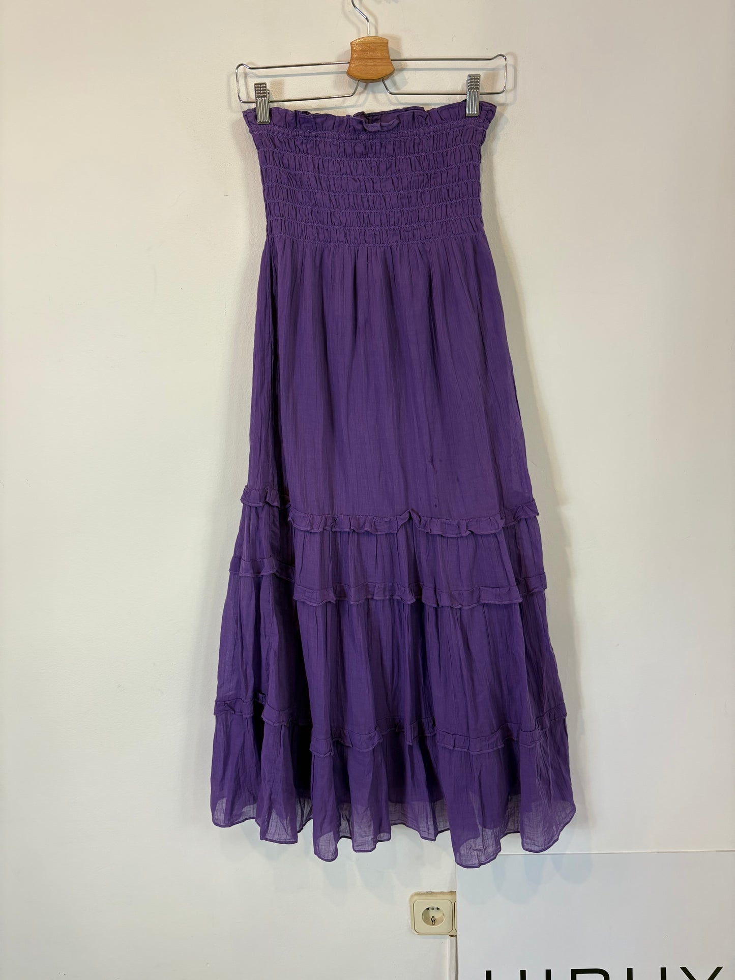 GAP. Purple long dress T.xs