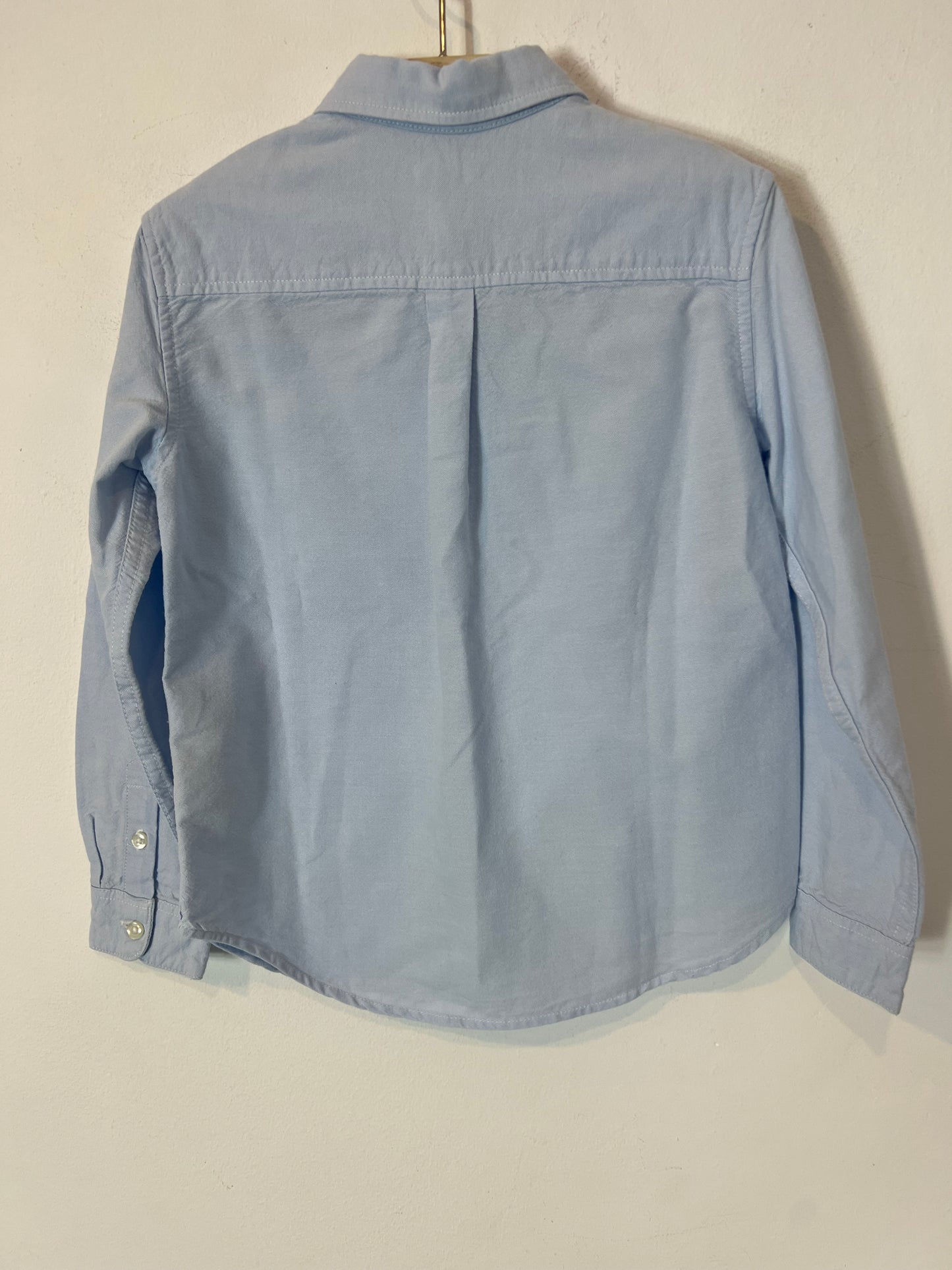 GOCCO. Camisa azul algodón. T 5-6 años