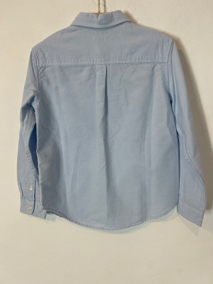 GOCCO. Camisa azul algodón. T 5-6 años