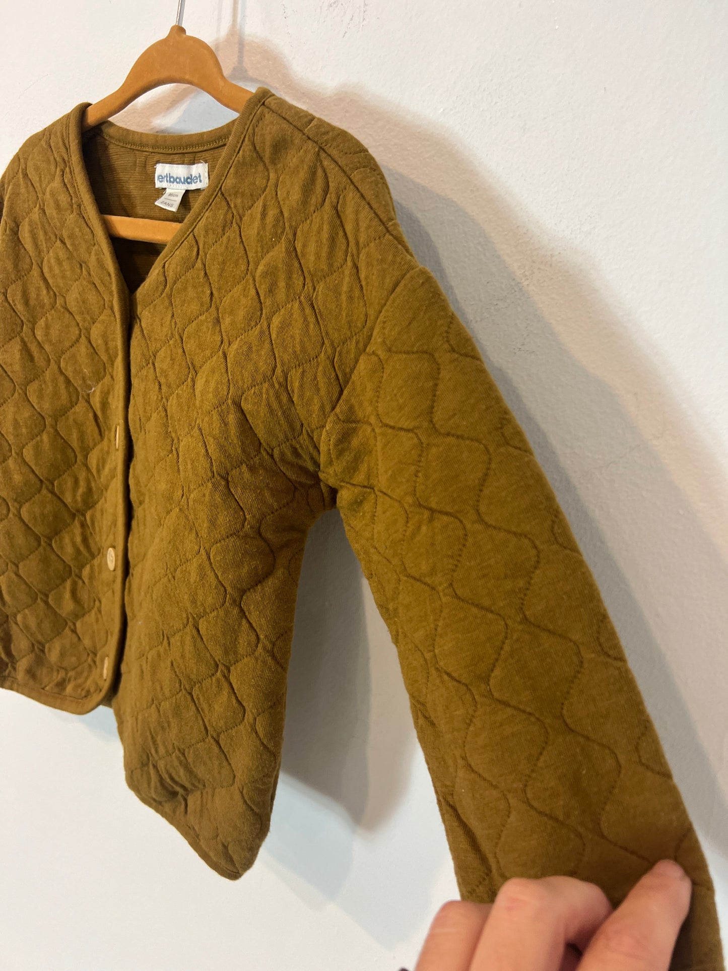 VERTBAUDET. Chaqueta fina guateada T.2 años