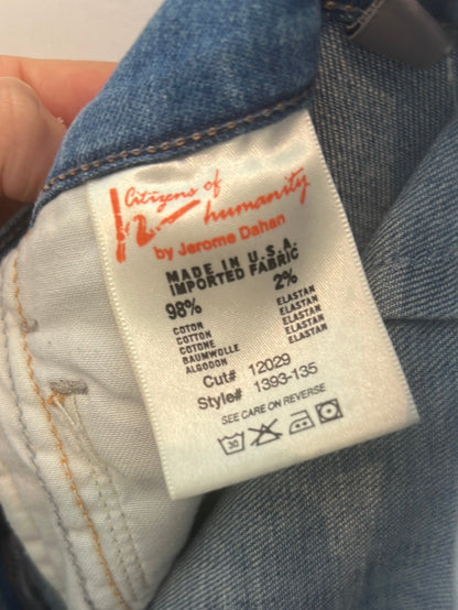 CITIZENS  OF HUMANITY. Denim pata ancha. T 28(38)