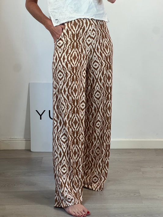 OTRAS. Pantalón beige detalles TU(s)