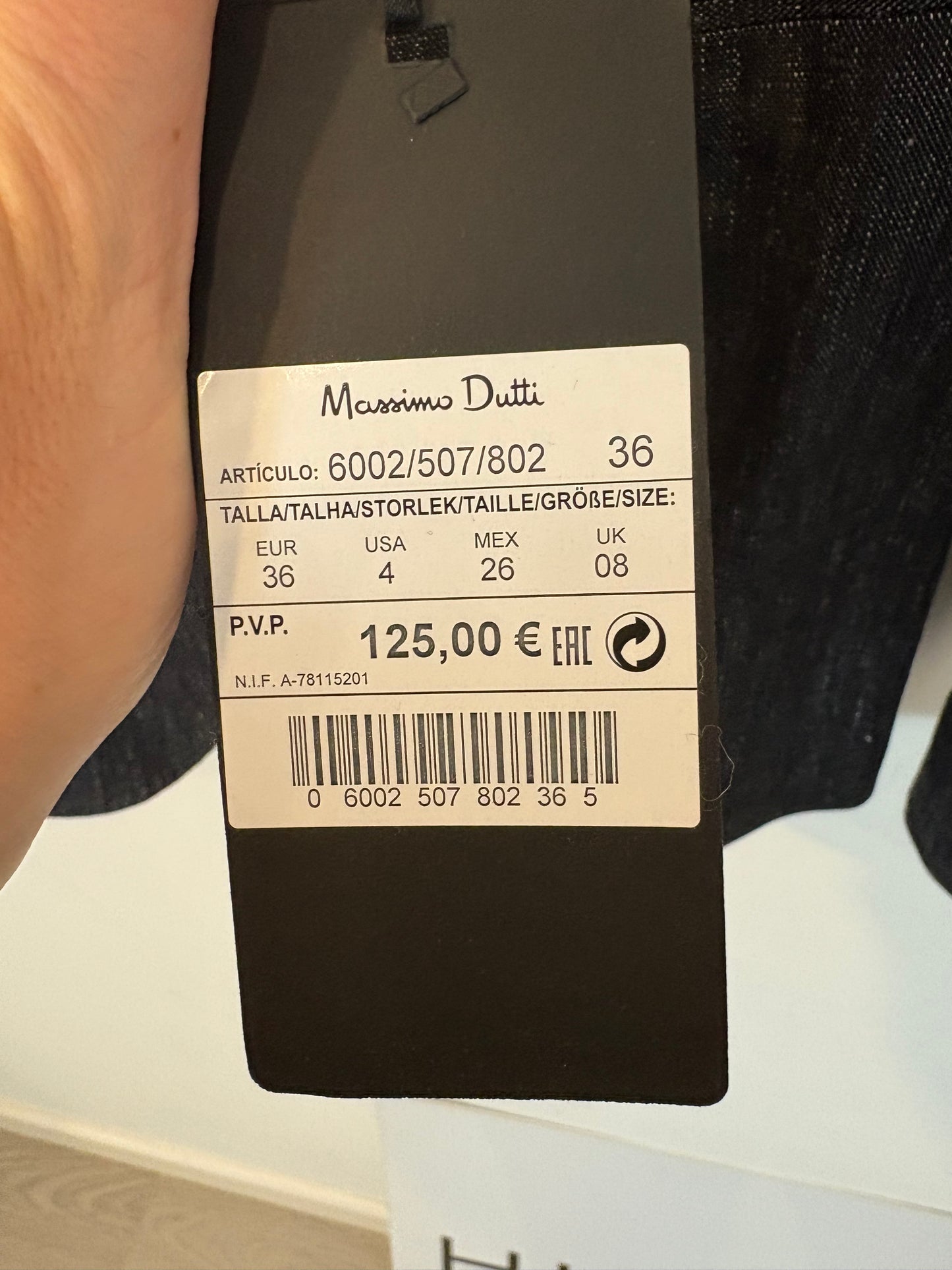 ROSSY. Vintage black jacket size 38