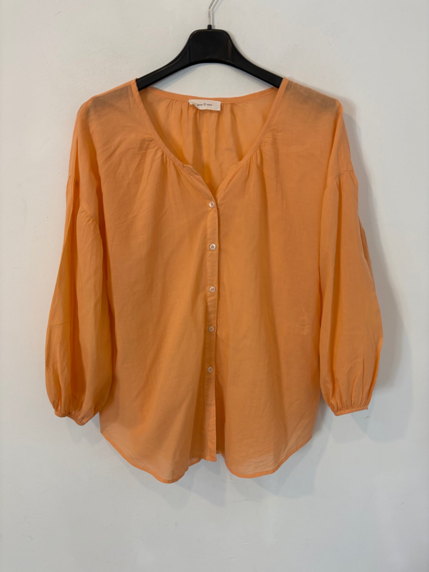 ESE O ESE. Blusa mandarina algodón