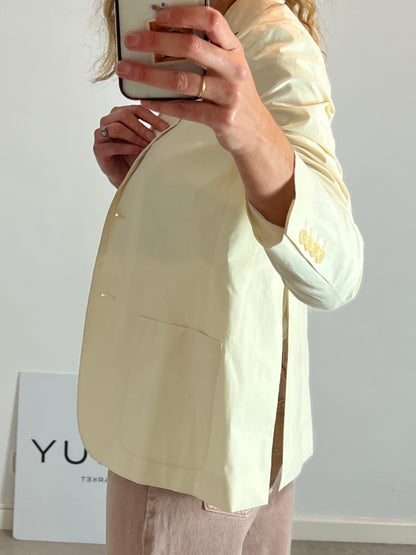 ZADIG&amp;VOLTAIRE. Beige blazer with side slits T.34