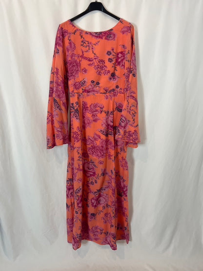 URBAN OUTFITTERS. Orange floral dress Your(s)