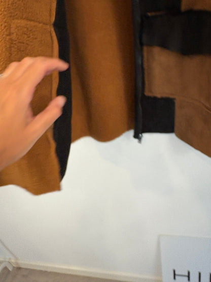 ZARA. Jacket with mottled gray wool. TS