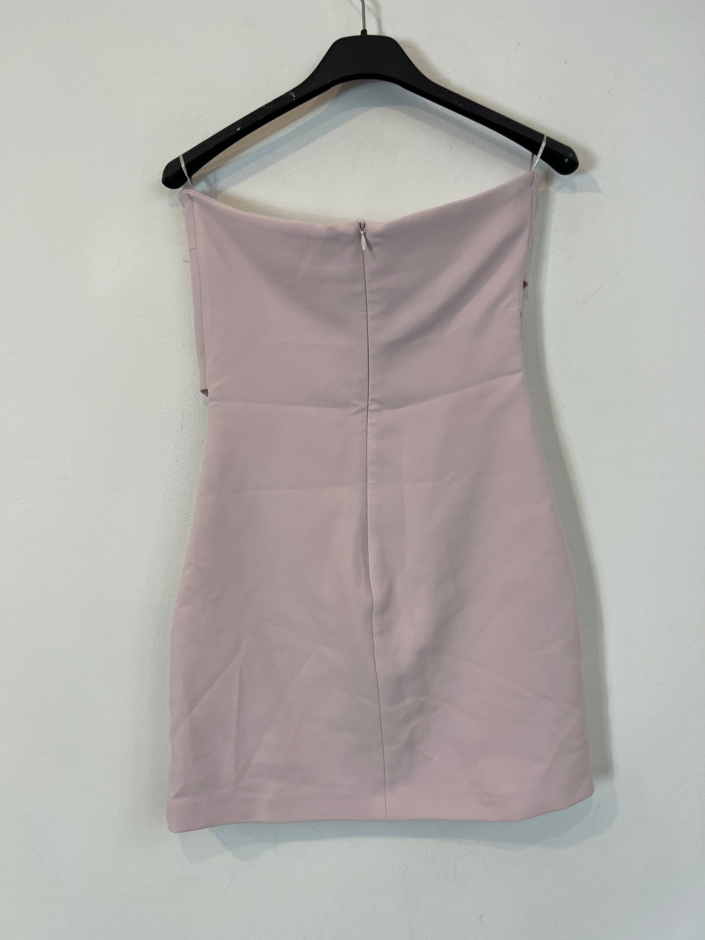ZARA. Short pink strapless dress Ts
