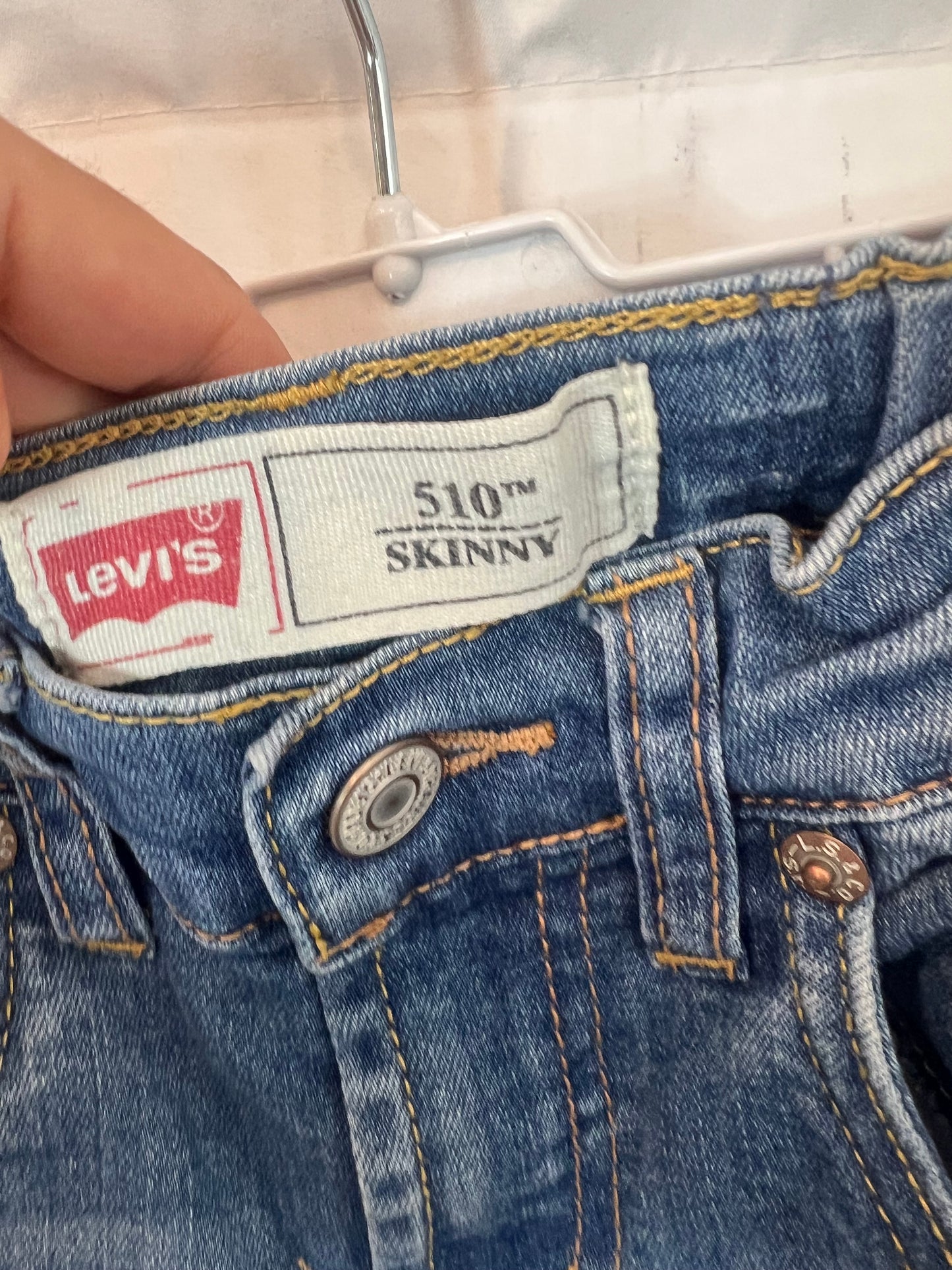 LEVI'S. Stretch skinny denim. 10 years
