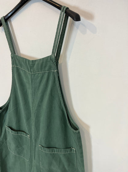 ZARA. Peto verde culotte costuras. T S