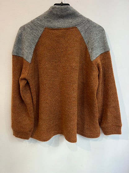 RIVERA. Two-tone wool sweater. TM