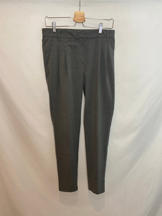 Mango. Pantalón de vestir gris  T.S