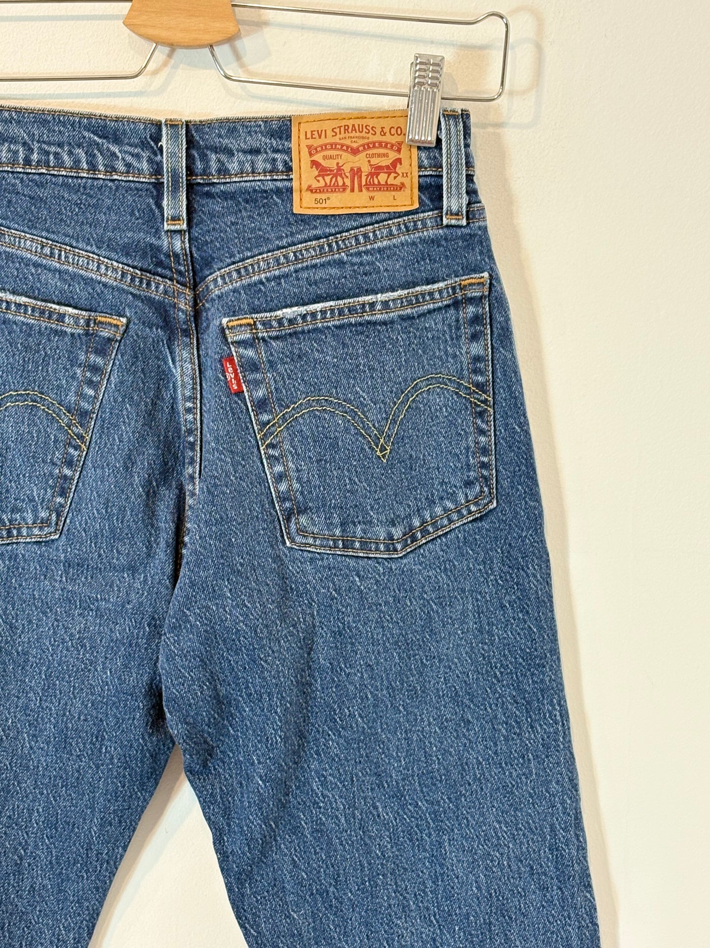 LEVI'S. Denim recto abotonado . T XS