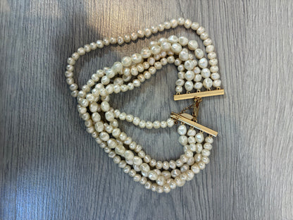 MANGO. Collar perlas