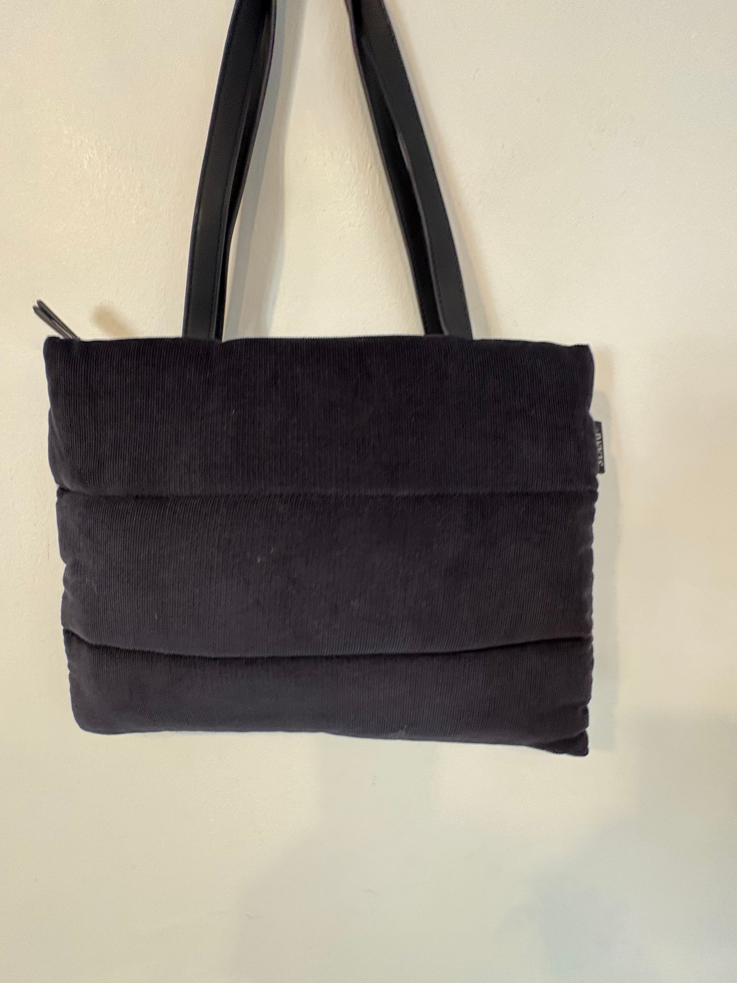 SLANG BARCELONA. Bolso micro pana shopper