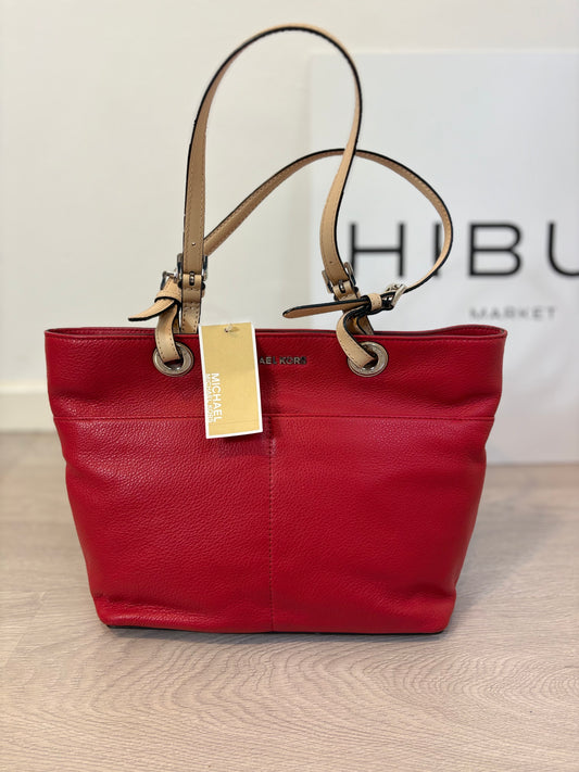 MICHAELKORS. Bolso rojo piel
